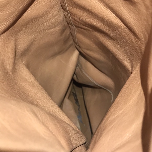 Brian Atwood Pink Brown Tiered Fringed Suede Boots Italy 40 - Picture 7 of 7